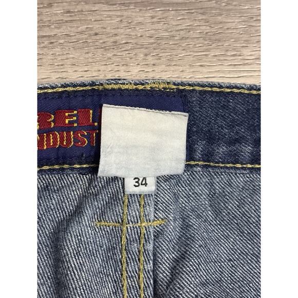 Reliq Industries Carpenter Painter Denim Jeans Pants Y2K Skater - Men’s 38x34 - Picture 6 of 9